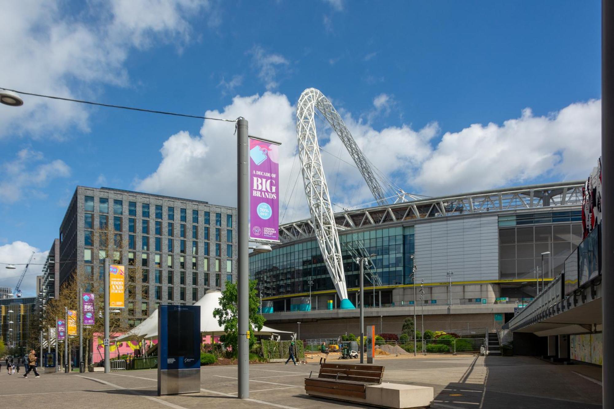 Mysquare State-Of-The-Art 1 Bedroom Apartments Near Wembley Park 런던 외부 사진