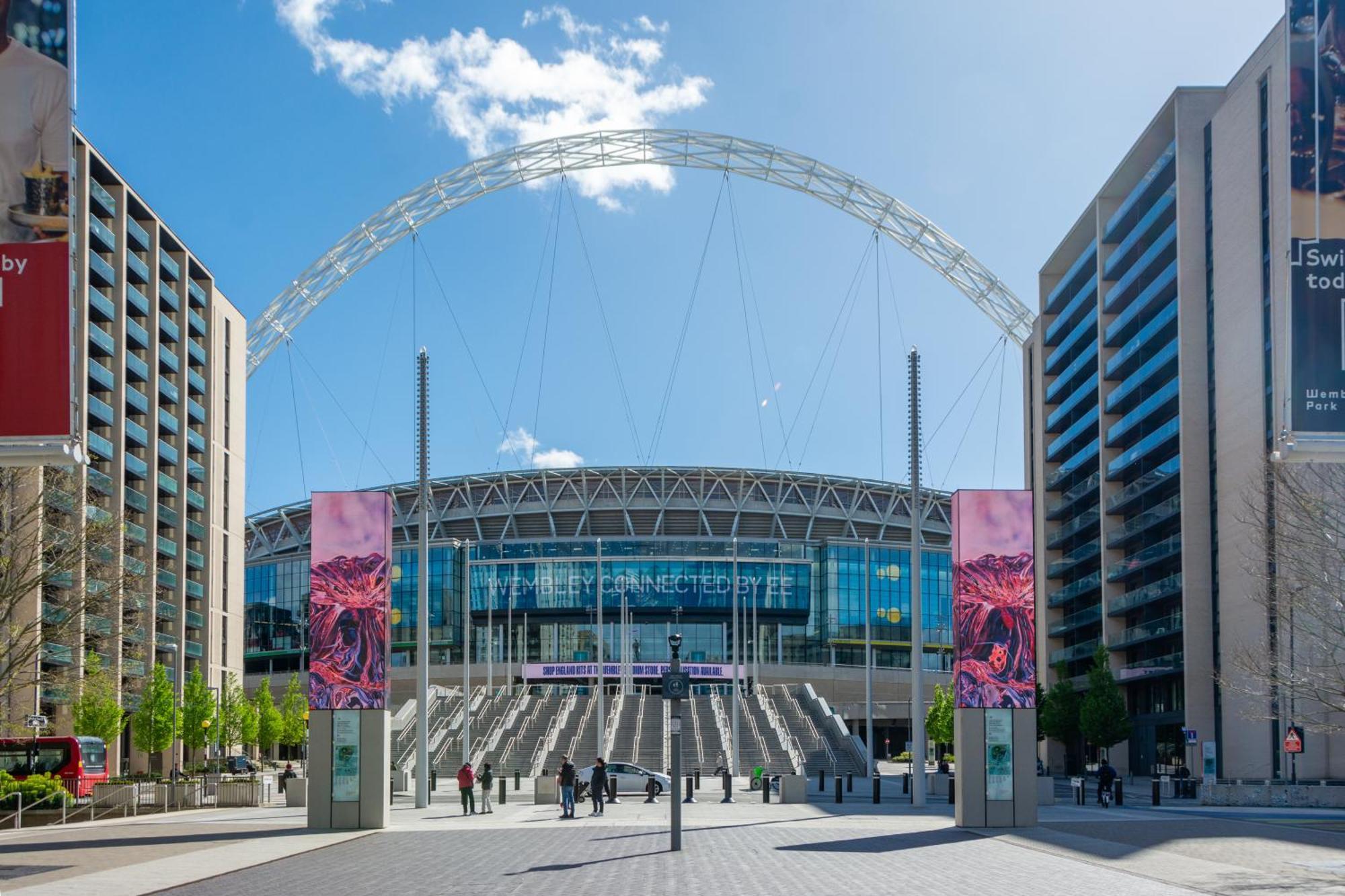 Mysquare State-Of-The-Art 1 Bedroom Apartments Near Wembley Park 런던 외부 사진