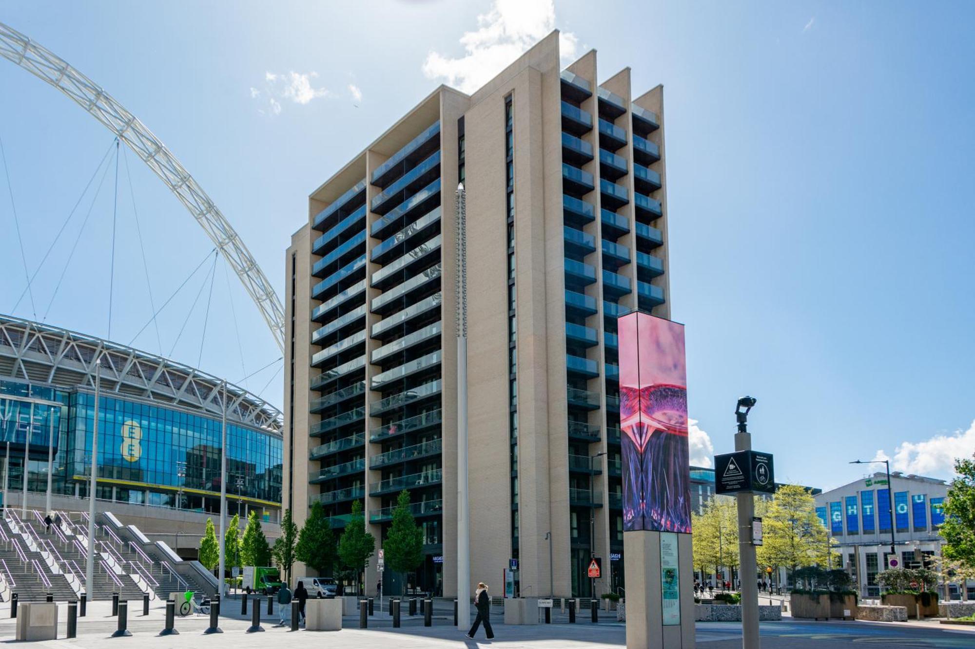 Mysquare State-Of-The-Art 1 Bedroom Apartments Near Wembley Park 런던 외부 사진