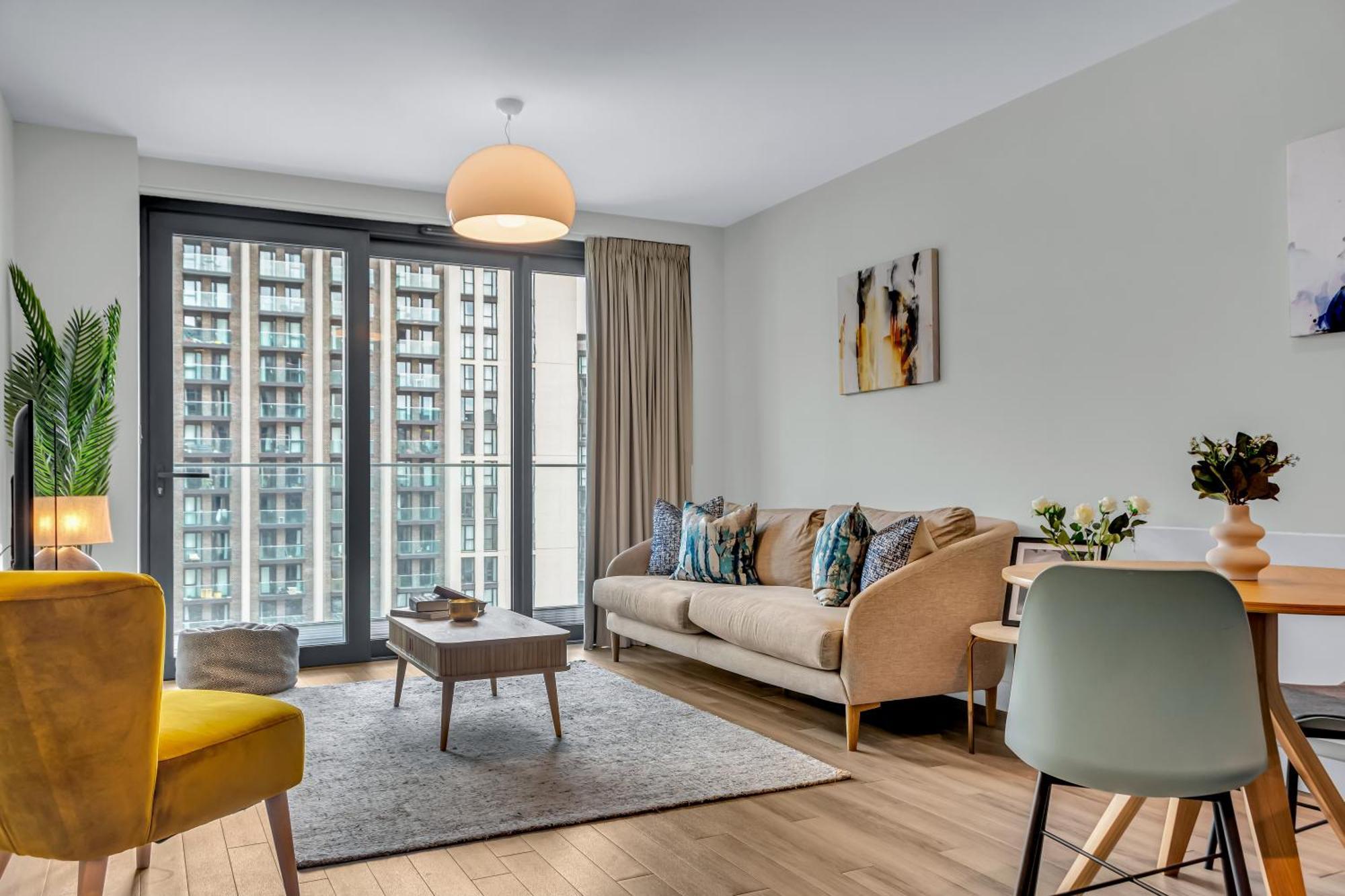 Mysquare State-Of-The-Art 1 Bedroom Apartments Near Wembley Park 런던 외부 사진